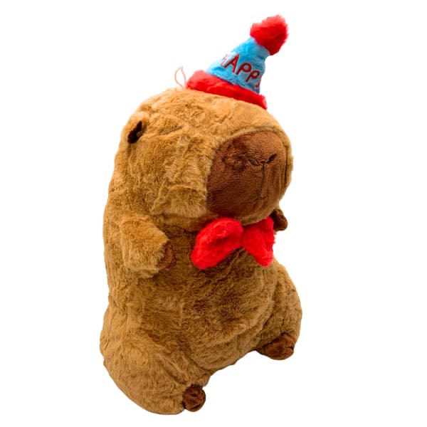 Kapybara-pehmolelu, juhlahattu-lelu 25 cm
