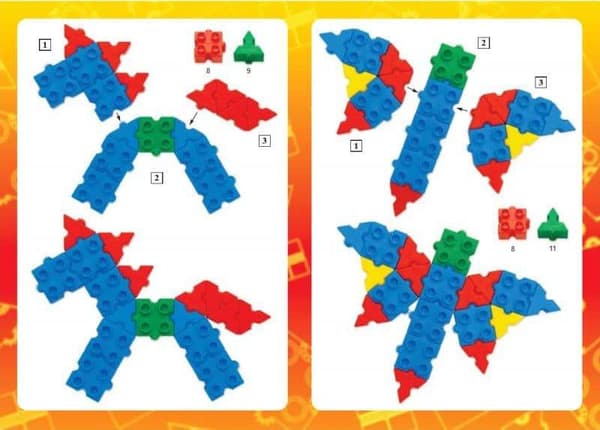 Morphun 8 Modeller 20 stk. - Byggeklodser