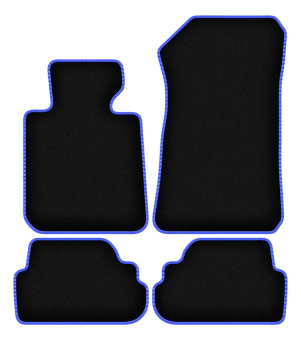 Bilmattor CARLUX-BLUE för: BMW 1 E81 hatchback (2004-2011)