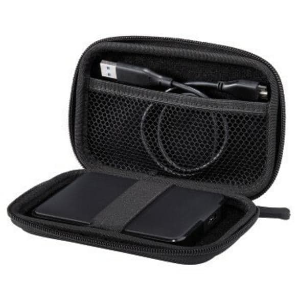 Etui HAMA Eva til disk 2,5" Sort