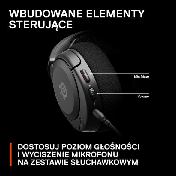 Stereohörlurar STEELSERIES Arctis Nova 1 Svart