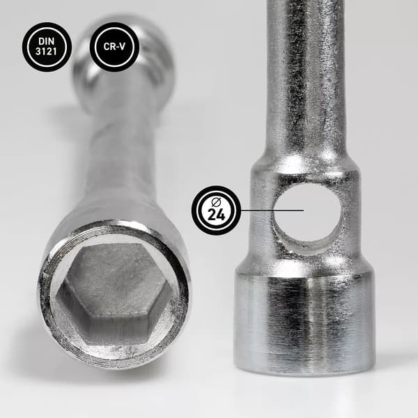 MJW Rørformet Hjulnøgle 30-32 mm