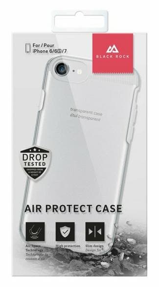 Black Rock Air Case til Apple iPhone 6/6s/7 gennemsigtig