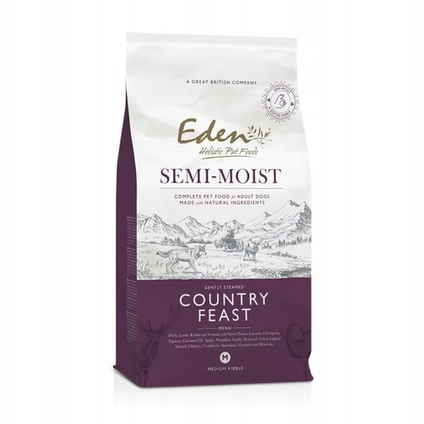 Eden Country Feast Semi-Fuktigt Hundfoder 10 kg