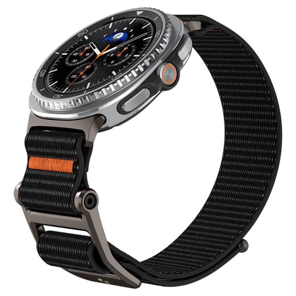 Spigen DuraPro Flex Strap til Samsung Galaxy Watch 40/44/46 mm - Sort