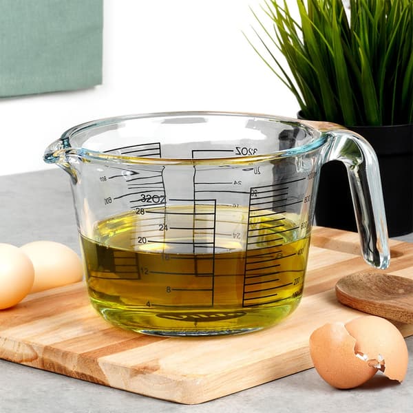 Køkkenmålekop i glas 1 liter