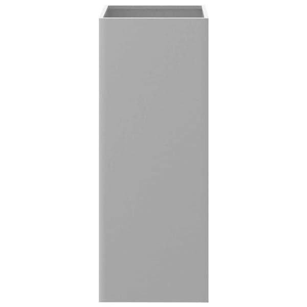 vidaXL Kruka, Silver, 32x29x75 cm, Galvaniserat stål