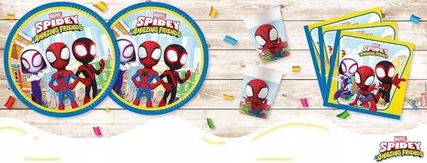 Spiderman SPIDEY papirposer gaver 4 stk.