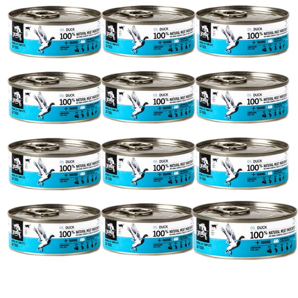 Vådfoder til katte 3COTY And 12x80g