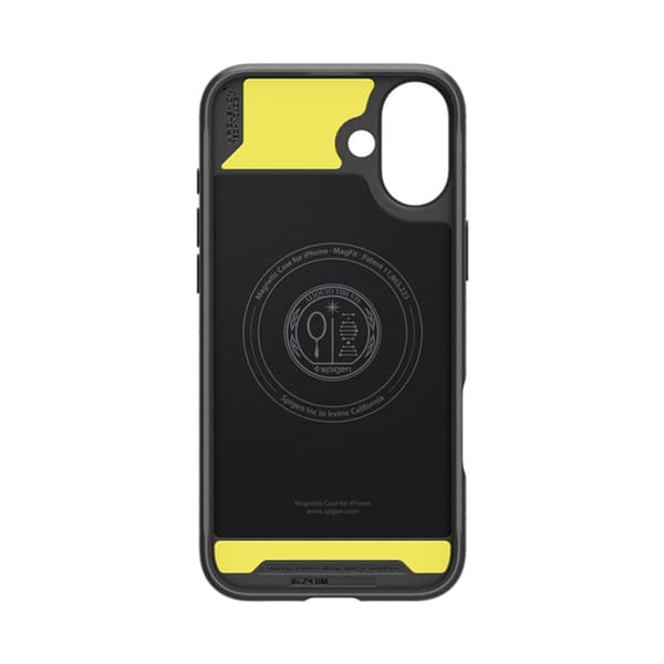Spigen Rugged Armor Mag MagSafe - iPhone 16 cover (matsort)