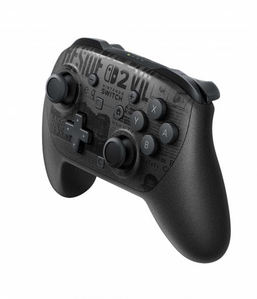 Trådløs kontrol NINTENDO Switch 2 Pro Resident Evil Requiem Edition Sort
