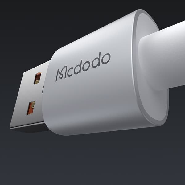 MCDODO USB-KABEL SNABBLADDNING FÖR IPHONE LIGHTNING PD 36W 1M LED VIT