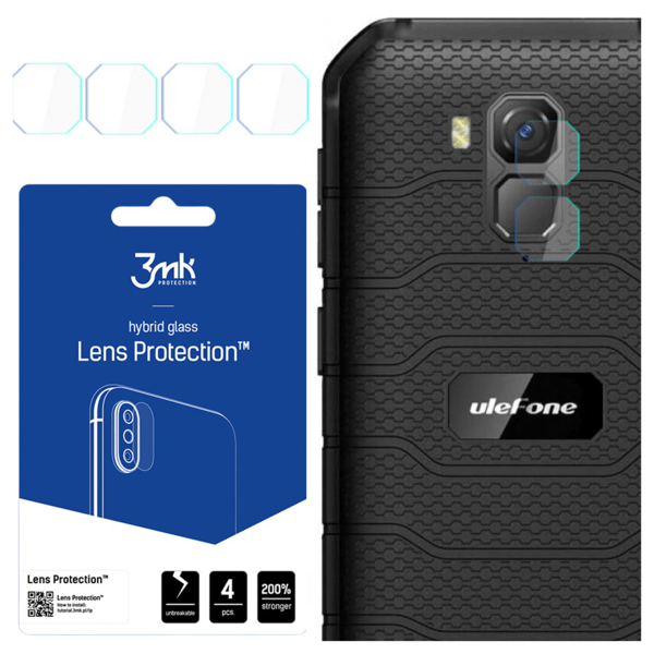 Ulefone Armor X7 Pro - 3mk linsebeskyttelse