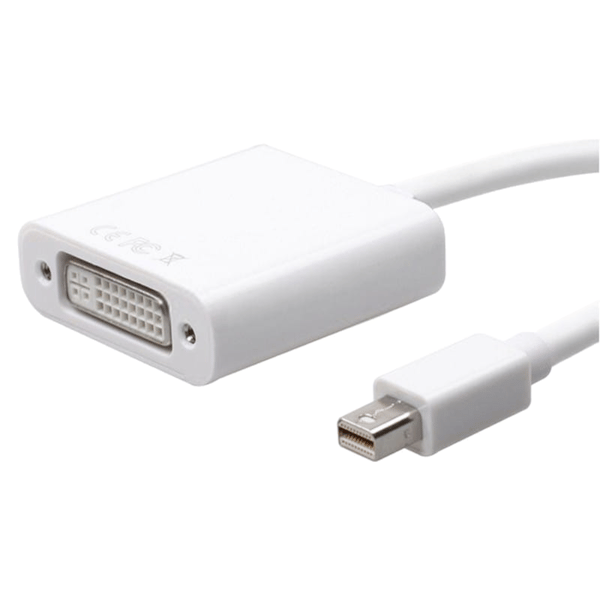 Adapter mini DisplayPort til DVI MacBook HQ konverter kabel