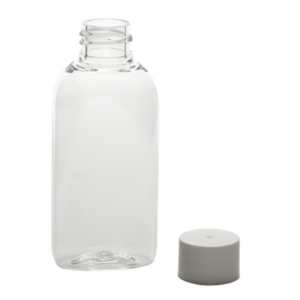 Plastflaska med kork, 50 ml, 10 st.
