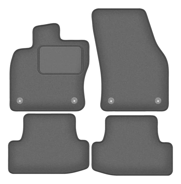 Velourgrafiittiset auton matot: Audi Q2 crossover (2016-)