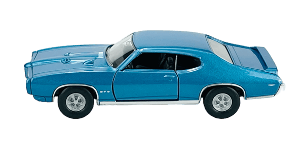 Welly Oldtimer 1969 Pontiac GTO blå 1:34 43714