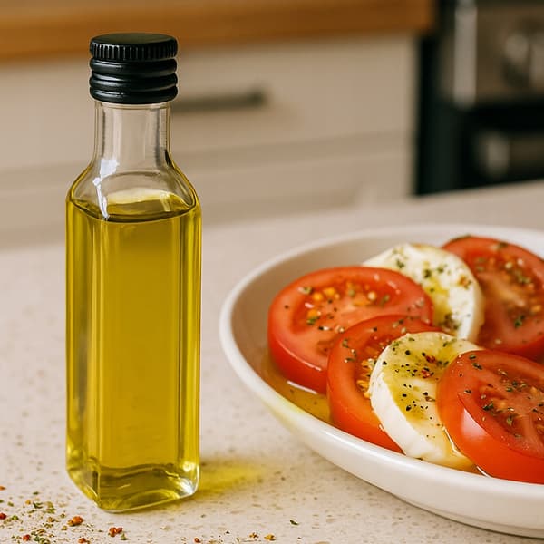 100x Marasca-glasflaskor 60 ml för olivolja, likör och vin, bröllopsflaska