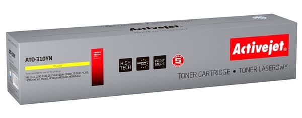ActiveJet ATO-310YN toner för OKI-skrivare, gul, 2000 sidor