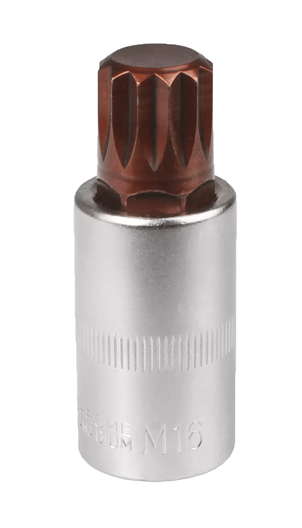 MJW 1/2" SPLINE M16 topnøgle