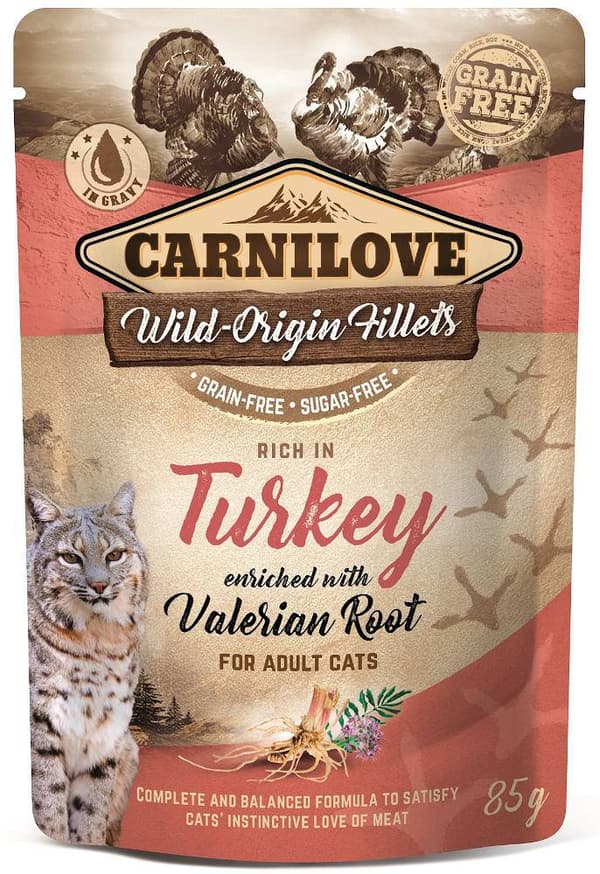 Carnilove | Fileter af vild oprindelse | 85 g pose - Kalkun 85 g