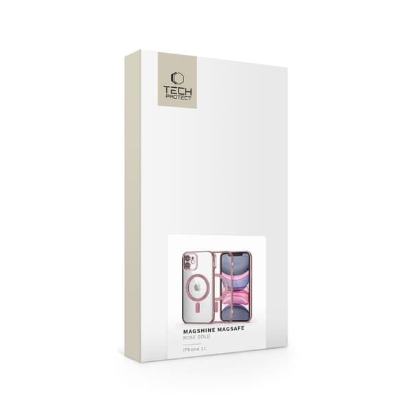 TECH-PROTECT MAGSHINE MAGSAFE IPHONE 11 ROSE GULD