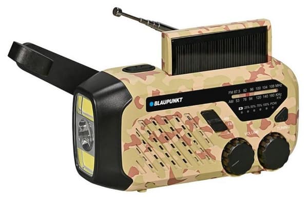 Blaupunkt ER10DC Survival radio erämaalausväri