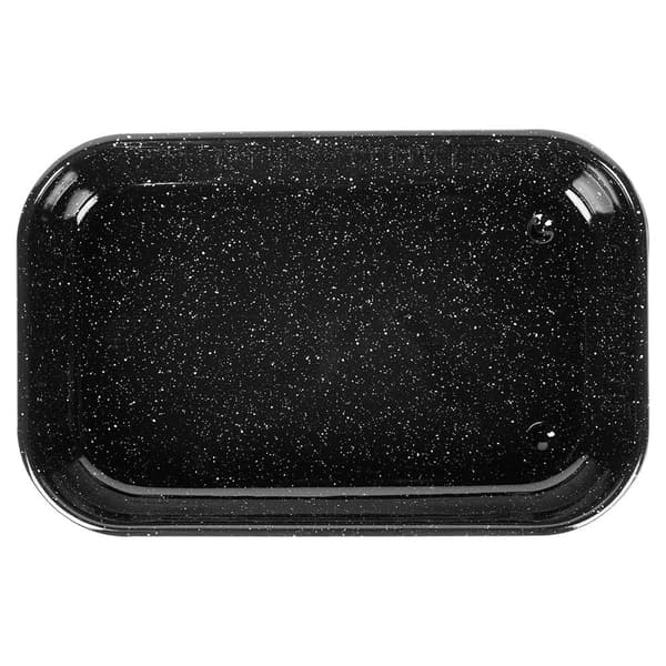Emaljerad rektangulär ugnspanna 4,8 l, 38x24,5x7 cm