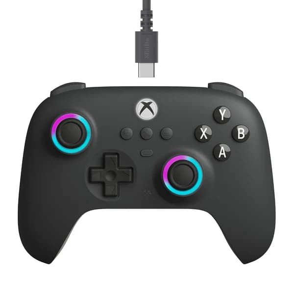 8BITDO Ultimate C Wired Kontroller Mörkgrå