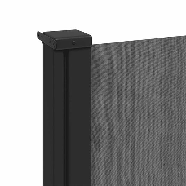 vidaXL Rullande sidomarkis antracit 100x500 cm