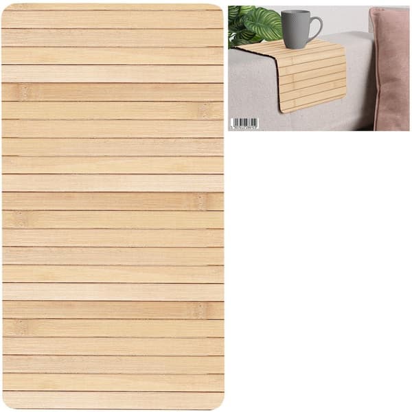 Rullbar bambubordsmatta 44x24 cm