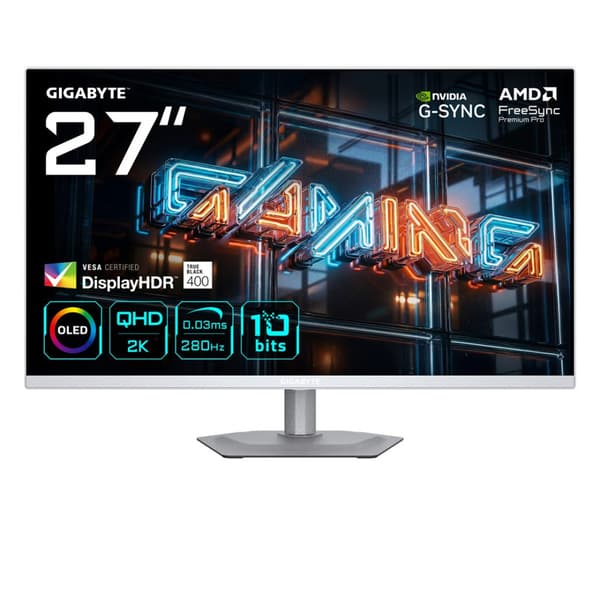 GIGABYTE OLED -NÄYTTÖ 27" MO27Q2A ICE 280Hz