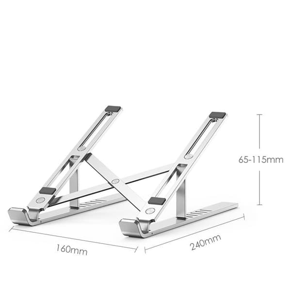 TECH-PROTECT ALUSTAND UNIVERSAL LAPTOP STAND MØRKEGÅ