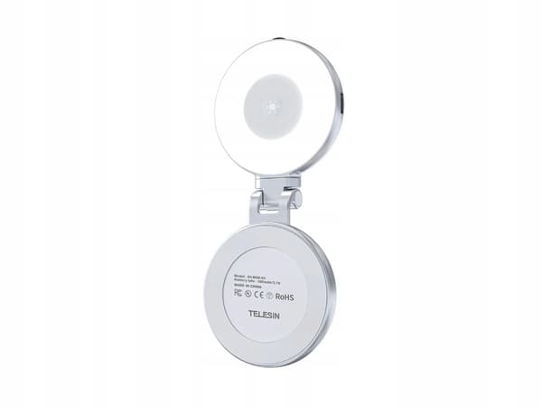 Telesin C03 ringlampa med spegel