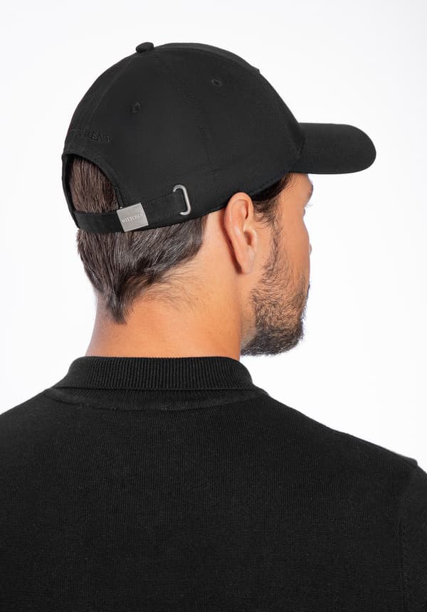 Wittchen Herr Bomulls Basebollkeps Unisex Svart Svart Bomull