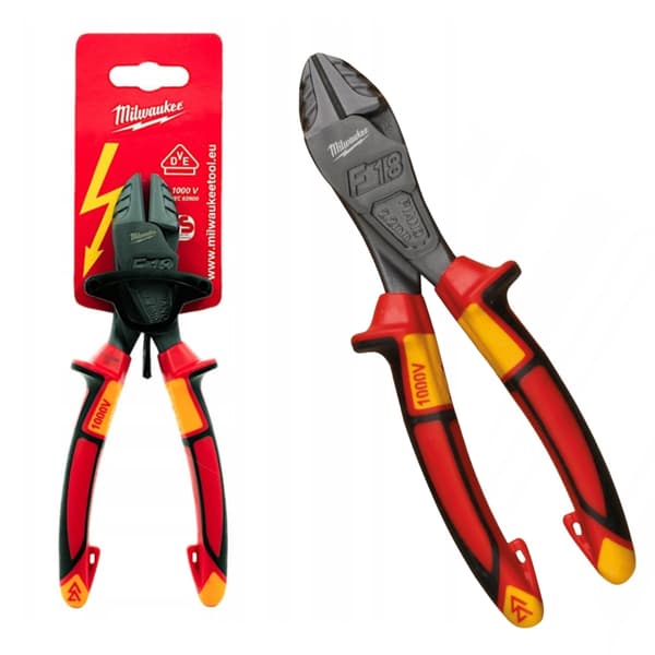 Milwaukee Extra kraftiga VDE-sidavbitare 180 mm