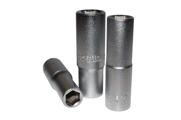 MJW 1/2" topnøgle, 6-kantet, lang, 14 mm