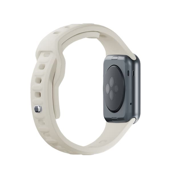42/44/45/46/49 mm Nude (stor) - 3mk Silikone Urrem til Apple
