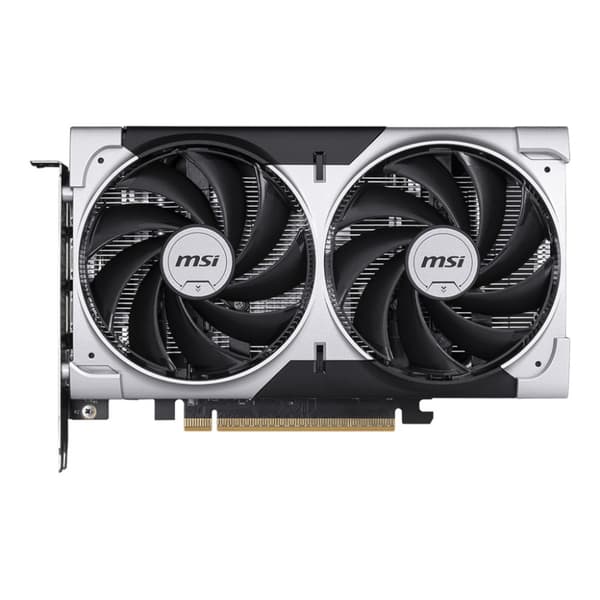MSI RTX 5050 8GB VENTUS 2X OC grafikkort, silver