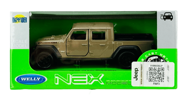 WELLY 2020 JEEP GLADIATOR RUSKEA 1:34 43788