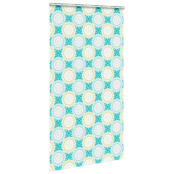 vidaXL Duschrullgardin med kassett 130x240 cm tygbredd 126 cm