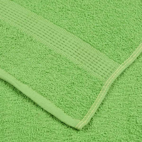 vidaXL Handdukar, 4 st, Grön, 30x30 cm, 360 g/m², 100 % bomull
