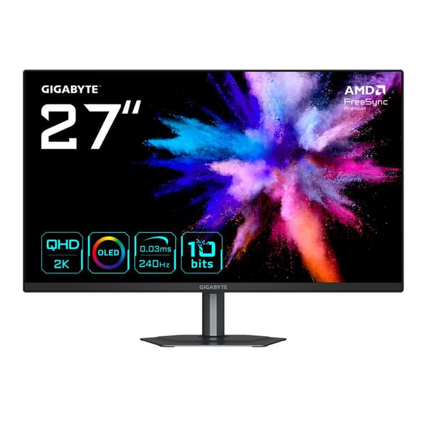 GIGABYTE QD-OLED-SKÄRM 27 GO27Q24 240Hz