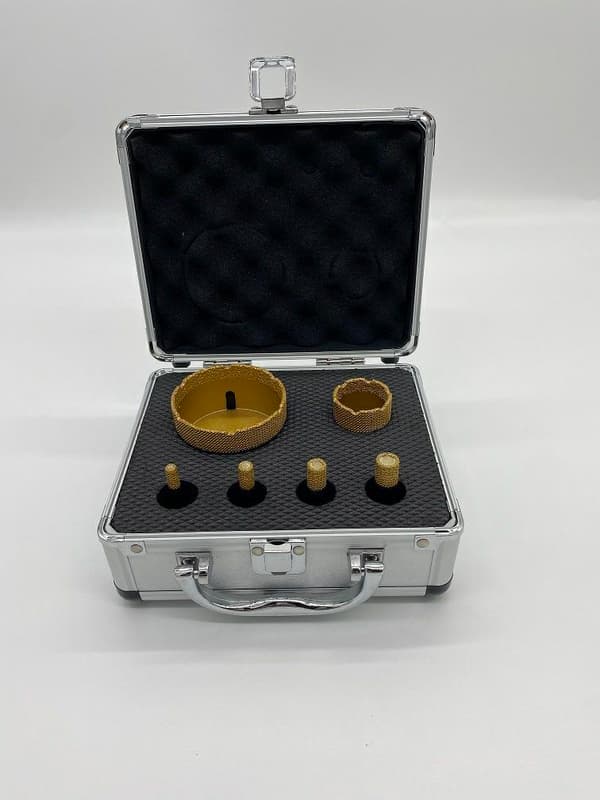 DIAMANTKRONE M14 SÆT 6/8/10/12/35/68MM TØRBORING INDISK PROFESSIONEL