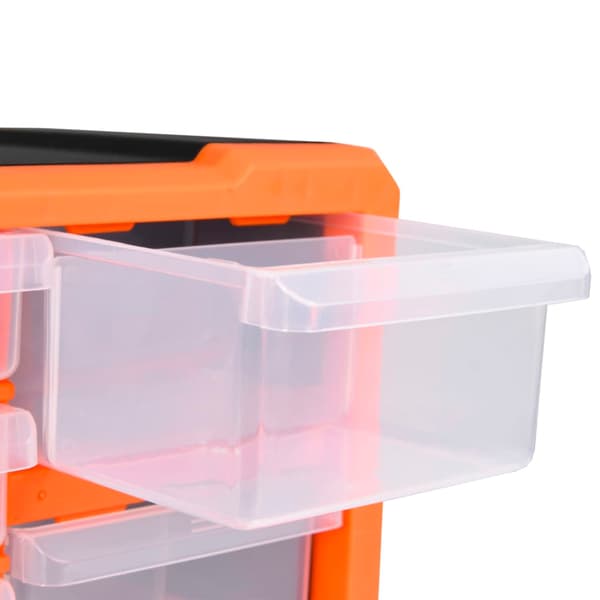 vidaXL organizer med 39 skuffer, 38x16x47 cm