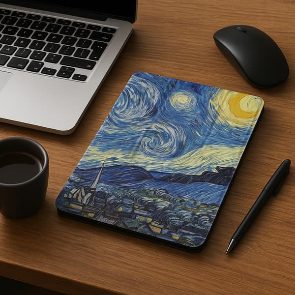 Etui Graphic Galaxy Tab S6 Lite 22/24 - Stjärnhimmel