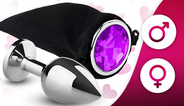 SEX ANALPLUG I RUSTFRIT STÅL PREMIUMVERSION M