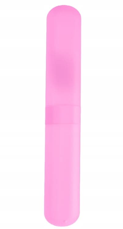 Plasttandborstefodral 20,5x3 cm för resor