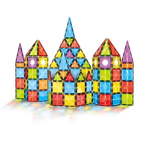 3D magnetiska block - 100 bitar