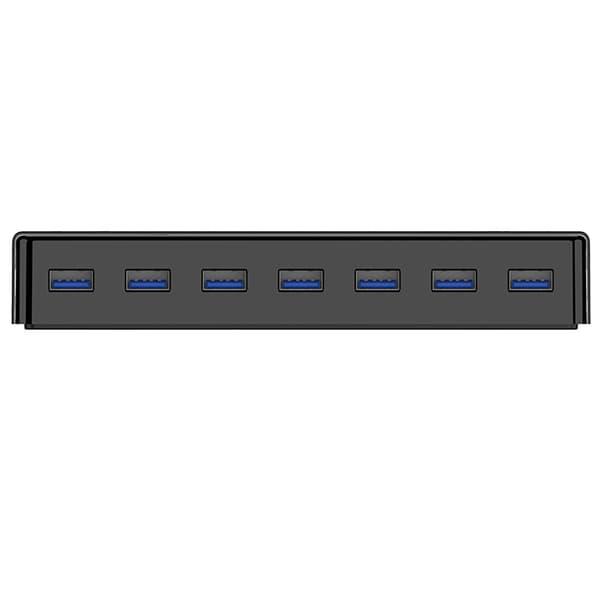 Orico H7928-U3-V1 Hub 7x USB-A 3.0 - sort